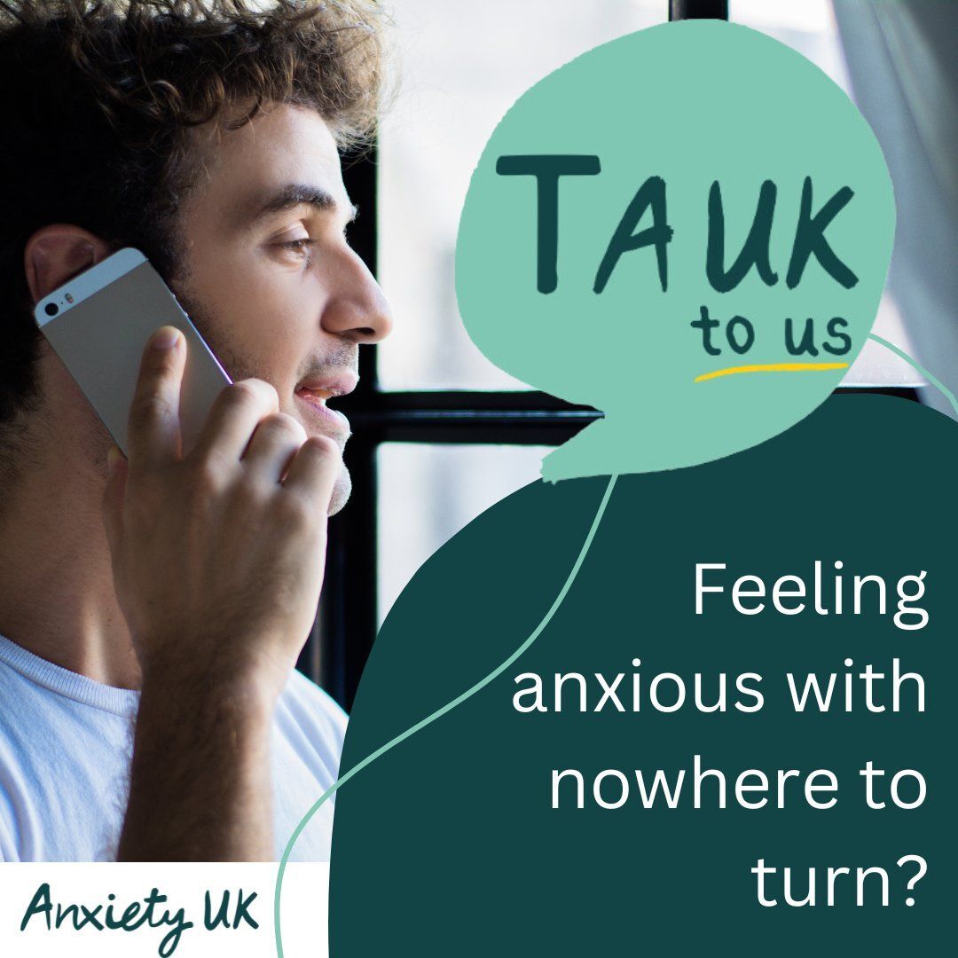 #anxiety can put a strain on your social life, relationships, work and every other aspect of your existence! 
We want to help you spring forward with open arms into your life...So let us help you today through our #tauktous service. 

Book your call here:

anxietyuk.org.uk/get-help/tauk-