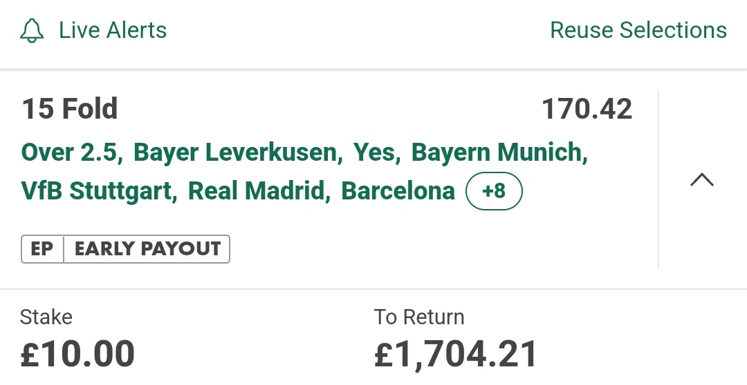 Tips_Bible's tweet photo. HERE WE GOOOO!!! WEEKEND LONG FOOTY ACCUMULATOR ⚽️🥶

£10 INTO £1,700 - can it be done again? 👇 Join below to see full slip! 

https://t.co/19TgKW789S https://t.co/QTL4ptYPct
