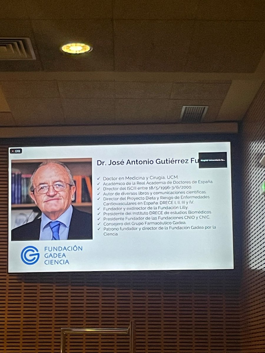 Gadea Ciencia (@gadeaciencia) on Twitter photo Muy orgullosos y felices por este reconocimiento a nuestro director de <a href="/gadeaciencia/">Gadea Ciencia</a>, el Dr. José Antonio Gutiérrez Fuentes, Premio Honorífico <a href="/ANIH_1/">Asociación Nacional Investigadores Hospitalarios</a> al Impulso de la Investigación Biomédica.
#premio #reconocimiento #investigación #biomedicina Muy orgullosos y felices por este reconocimiento a nuestro director de <a href="/gadeaciencia/">Gadea Ciencia</a>, el Dr. José Antonio Gutiérrez Fuentes, Premio Honorífico <a href="/ANIH_1/">Asociación Nacional Investigadores Hospitalarios</a> al Impulso de la Investigación Biomédica.
#premio #reconocimiento #investigación #biomedicina