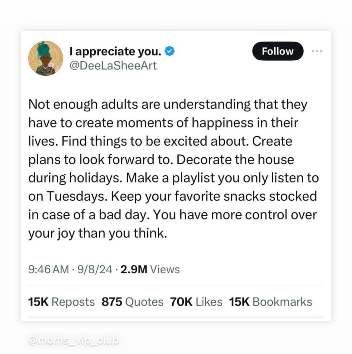 amalnotclooney's tweet photo. YOU have to romanticize your life.

I don’t think enough people realise that you have to be the architect of your own happiness. 

You CAN choose joy. https://t.co/GLmB4unODP