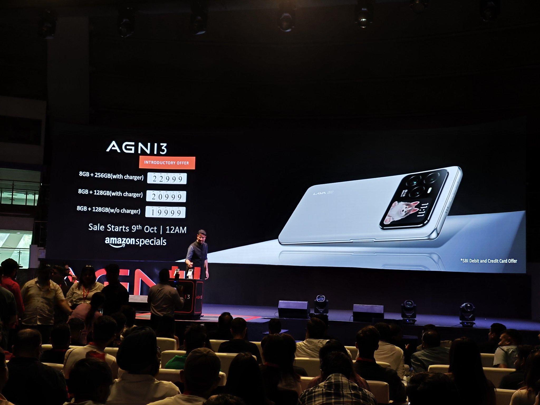 Lava Agni 3 first sale