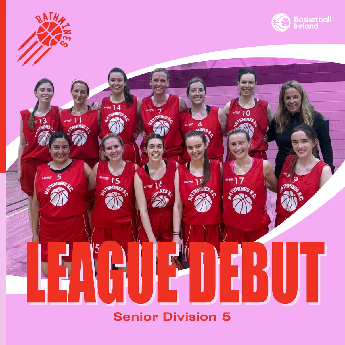 RathminesBC's tweet photo. And just like that, Division 5 is off and running ✨

The team kicked off with a well-played tough first match against Malahide BC last night. 

This is only the beginning! Keep an eye out, they’re making moves. 🏀❤️ 

#DLBB #RathminesBC2024 #LeagueDebut https://t.co/RLuoTcmiN2