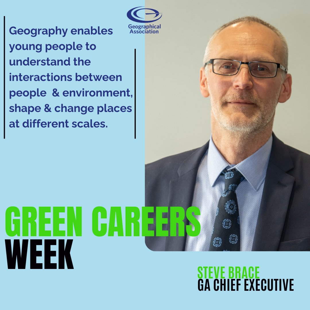 Geographical Association (@the_ga) on Twitter photo Read <a href="/SteveBraceGeog/">Steve Brace</a>'s piece for <a href="/TeachSecondary/">Teach Secondary</a> on green skills and geography in anticipation for Green skills week from 4 - 9 November.
You can read it here: teachwire.net/news/green-car… Read <a href="/SteveBraceGeog/">Steve Brace</a>'s piece for <a href="/TeachSecondary/">Teach Secondary</a> on green skills and geography in anticipation for Green skills week from 4 - 9 November.
You can read it here: teachwire.net/news/green-car…