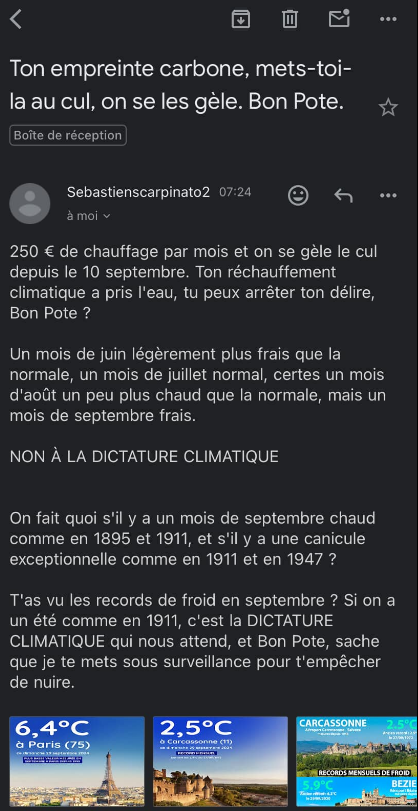BonPote's tweet photo. Il n'y a pas de famine dans le monde, je viens de manger un burger https://t.co/XbIWwQO4vX