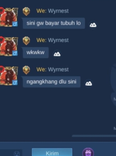 Mobile Legends Menfess tweet media