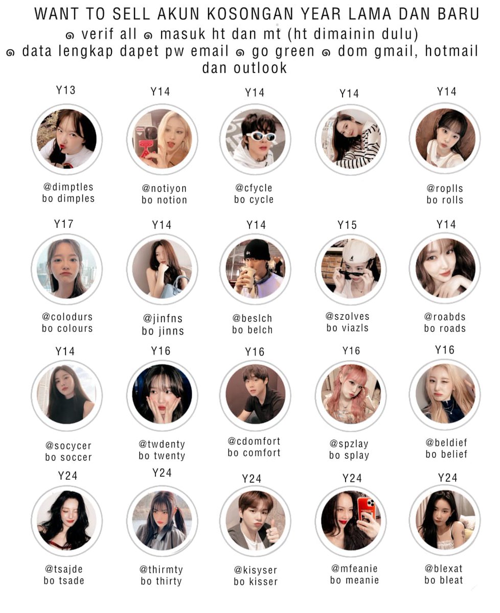 𝑨𝒏𝒅𝒊𝒏 – jual acc X & instagram tweet media