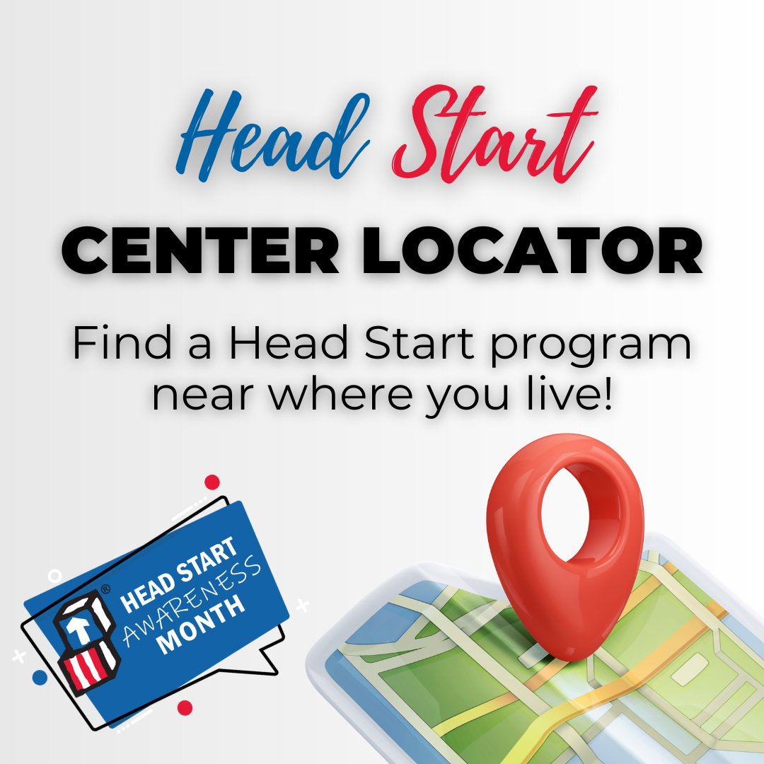 HeadStartgov's tweet image. Looking for a local Head Start center? We&apos;ve got you covered! 🌟

Head Start programs set children up for success in school and life by providing early learning, health, and family support services.

💻 Ready to explore?

Visit the ECLKC today!

#HeadStartAwarenessMonth