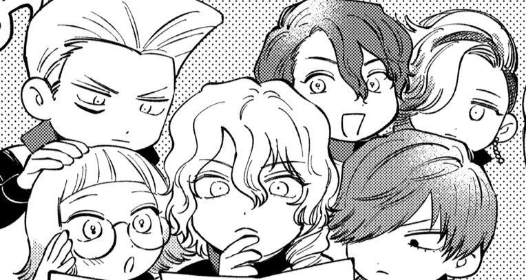 原稿の一部です🥷💙🤍❤️ 