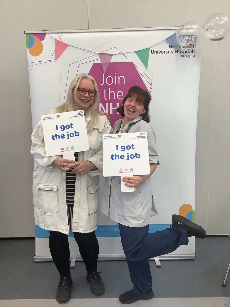 A morning of joy celebrating Newly Qualified Nurses and Nursing Training Associates joining the Trust!

#nurses #Recruitment #nottingham