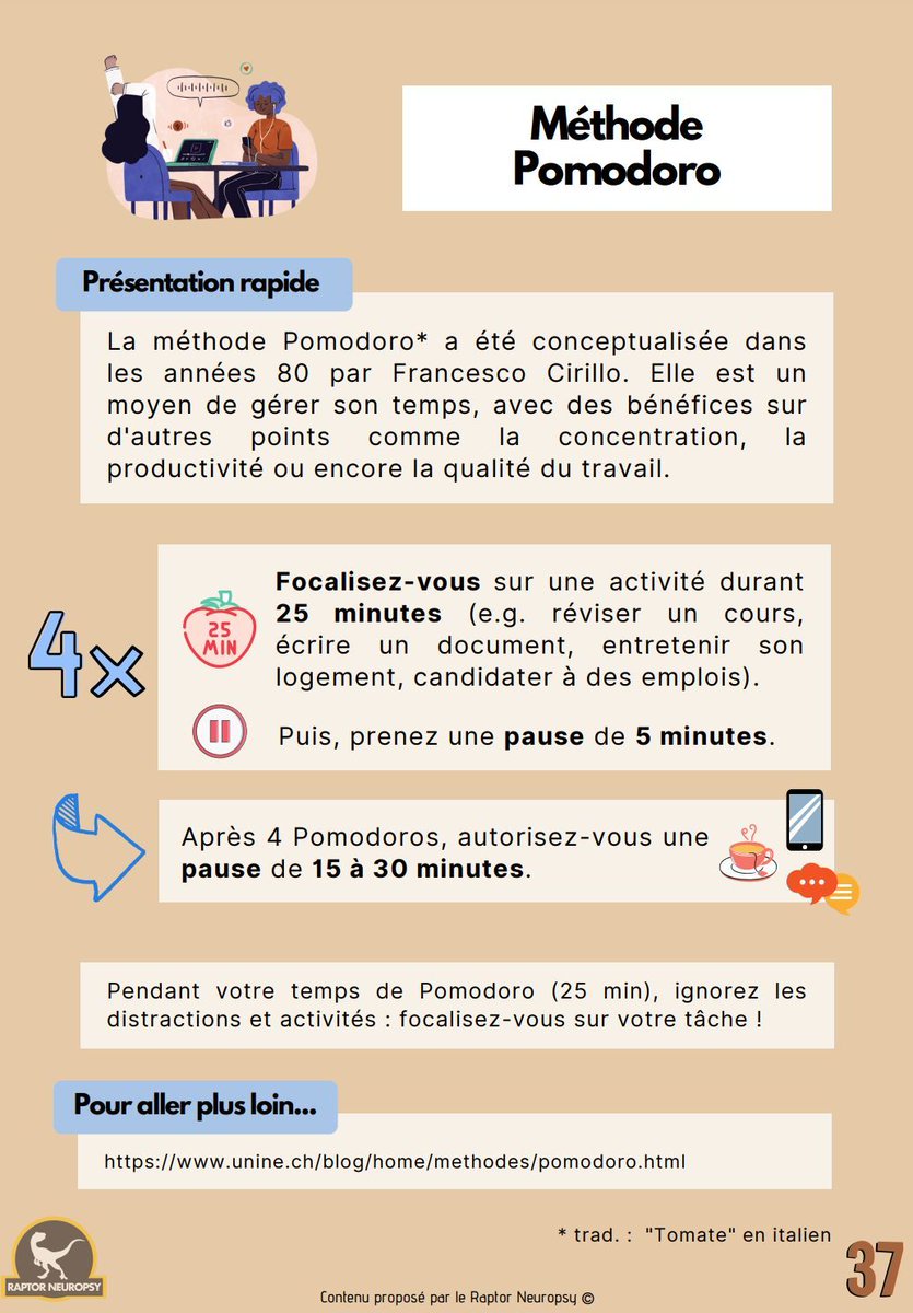 SOPHIAE (@sophiaefrance) on Twitter photo Les élèves ont souvent du mal à organiser leurs devoirs & révisions. Ce guide de Mathieu Cerbai propose des outils simples pour les aider à mieux gérer leur temps. Faites-leur découvrir des astuces efficaces lors de vos vies de classe !
buff.ly/4edcJJG <a href="/RaptorNeuropsy/">Raptor Neuropsy</a> Les élèves ont souvent du mal à organiser leurs devoirs & révisions. Ce guide de Mathieu Cerbai propose des outils simples pour les aider à mieux gérer leur temps. Faites-leur découvrir des astuces efficaces lors de vos vies de classe !
buff.ly/4edcJJG <a href="/RaptorNeuropsy/">Raptor Neuropsy</a>