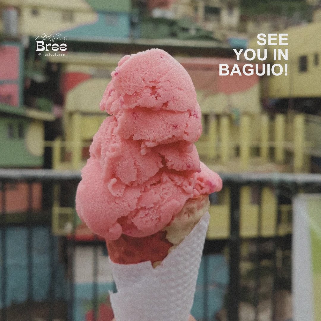 SEE YOU TOMORROW, BAGUIO!

With the music of
🗻 Breē
🧥 Turncoats (Baguio)
🌊 Sundowner LU (La Union)
💥 Trailing Noises (Laguna)
📣 EAAASY
🐦 The Purest Blue
💳 Creditcard reasons

STREAM THE ALBUM: bit.ly/4dIuKyO
#MusicOfBree #ADreamOfSunrise #Baguio #Mountain #Benguet