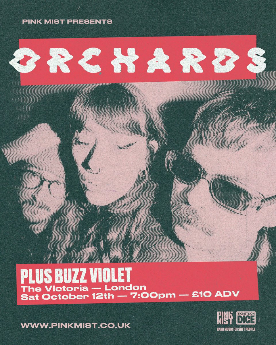 🪐 Orchards 🪐 (@orchardslive) on Twitter photo Tour starts in less than a week! 
Low ticket warning on these, especially Brighton!
Tickets here: linktr.ee/Orchardslive Tour starts in less than a week! 
Low ticket warning on these, especially Brighton!
Tickets here: linktr.ee/Orchardslive