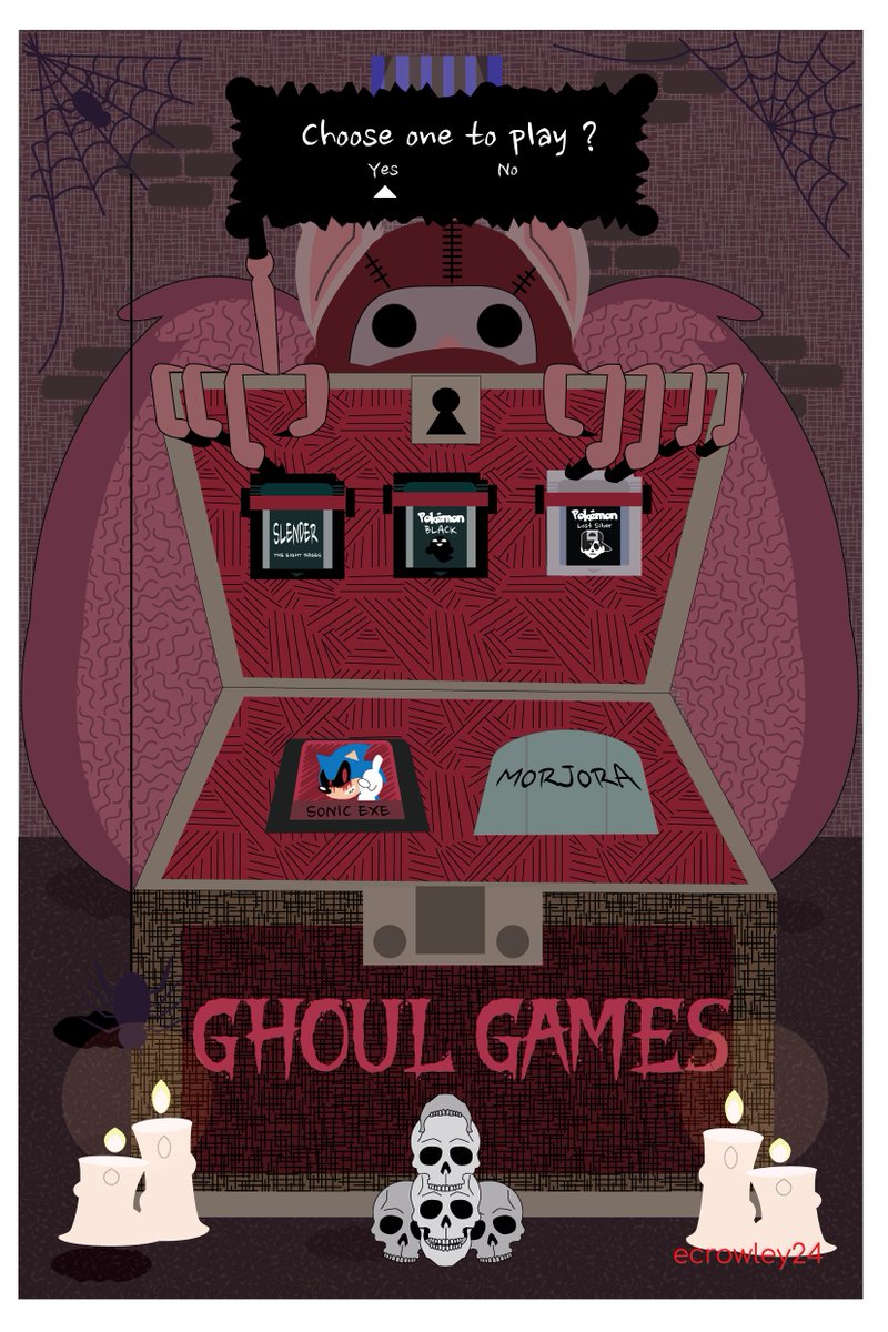 Happy #artclub day!!!!
The Gaming Ghoul has  some haunted games for you to play.
#artclub #Haunted