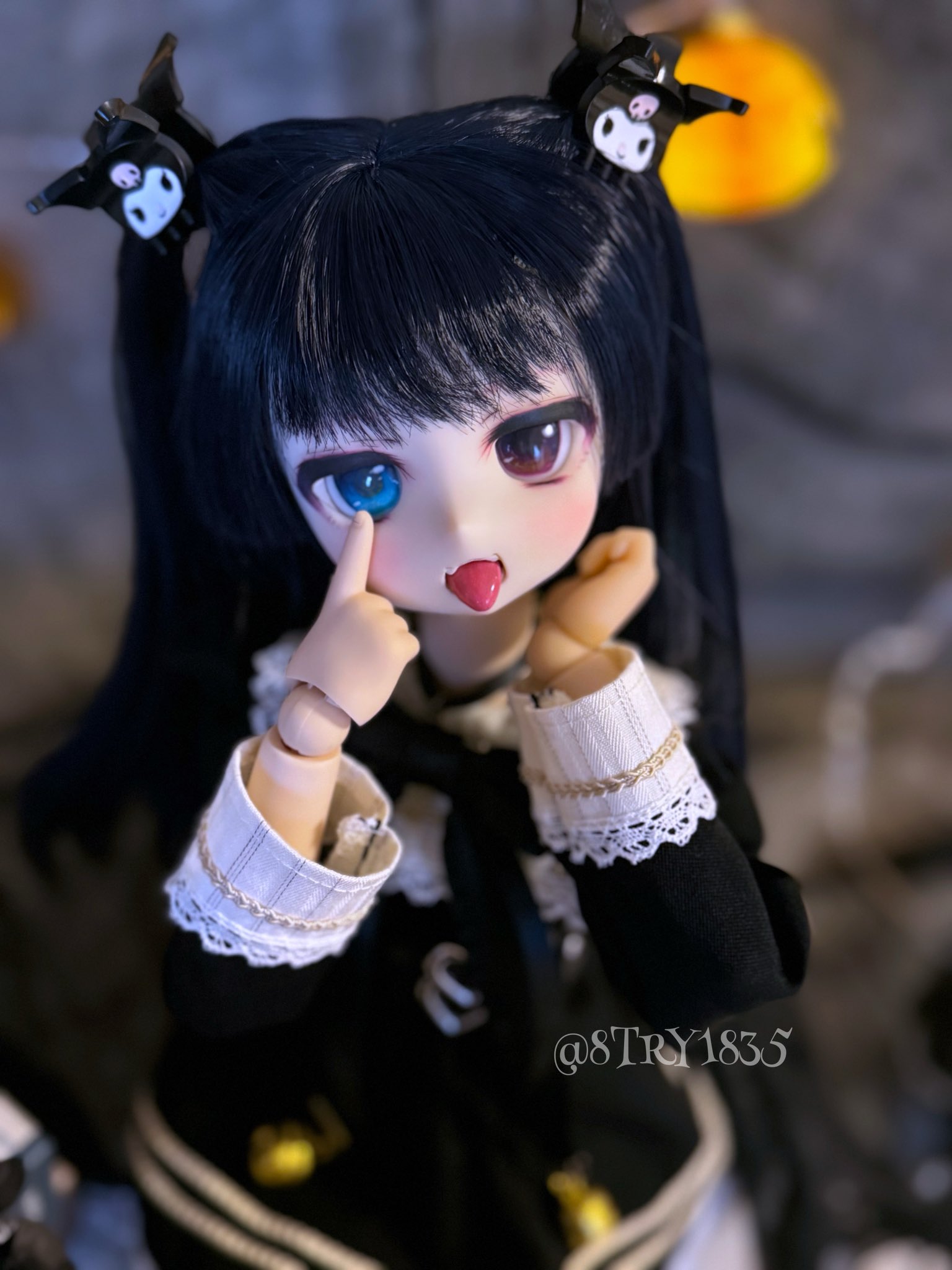 確認用♡カスタムドール BJDドール用ウィッグ ⭐️wig スーパーロング superlong