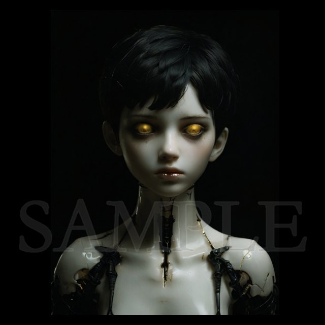 <a href="/Z_u_l_u_i_n_k/">☠𝖟𝖚𝖑𝖚𝖎𝖓𝖐.𝖊𝖙𝖍⚜︎</a> His eyes, swallowed by darkness, no longer reflect anyone's feelings.

Color correction and additions are made to what was generated as #AIart .
Exchange_0.1SOL
Look at my profile and link🙏
I want to connect with people who like this picture🤗