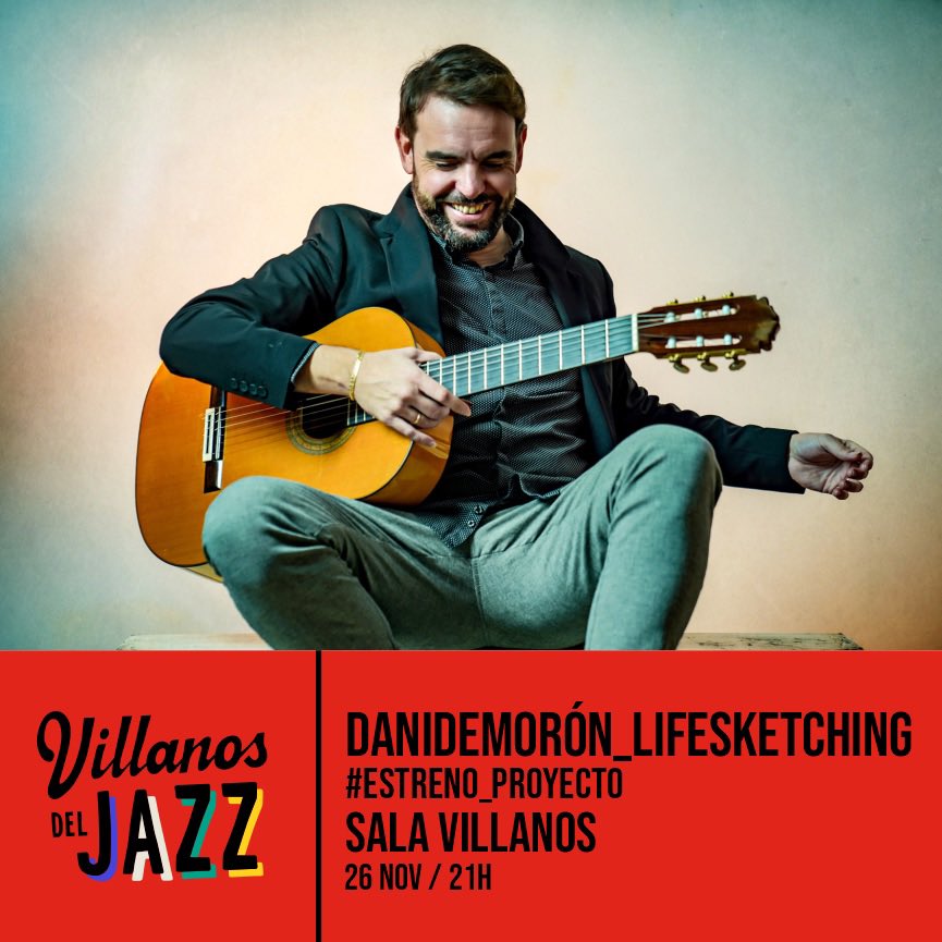 Muy feliz de anunciaros que el primer concierto con mi nuevo proyecto “Life Sketching” será en Madrid el próximo 26 de noviembre. En unos días os iré contando a quienes tendré la suerte de tener a mi lado ese día tan especial para mi 🙌🏽🙌🏽