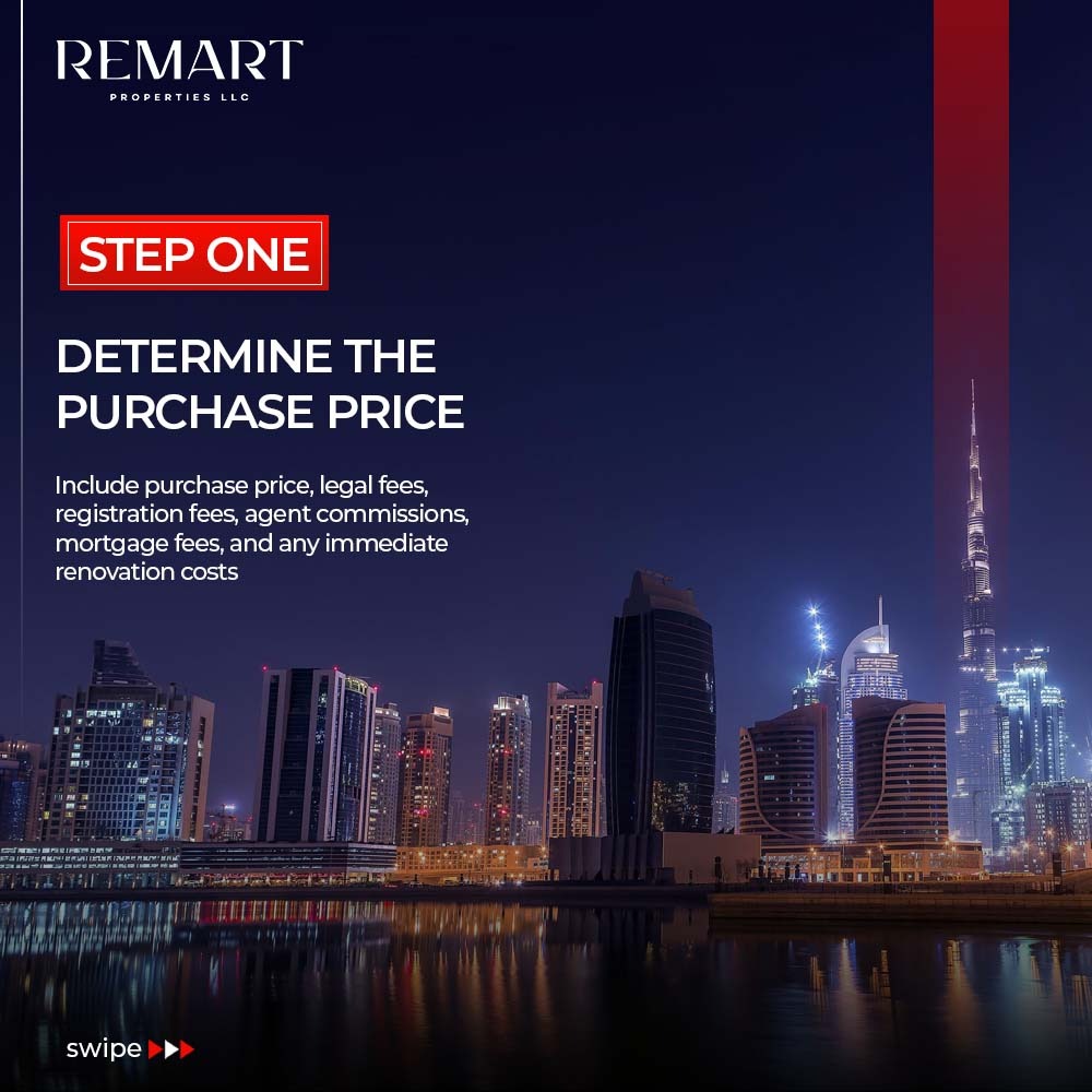 RemartProperti1's tweet photo. 🏠💰 Unlocking Property Potential in Dubai! 💰🏠

Ready to invest in Dubai real estate? Follow these steps to calculate your potential return on investment: 👇
1️⃣ Determine the Purchase Price 
2️⃣ Calculate Rental Income 
3️⃣ Assess Operational Expenses 
4️⃣ Evaluate Financing Costs https://t.co/rNDqUoONaa