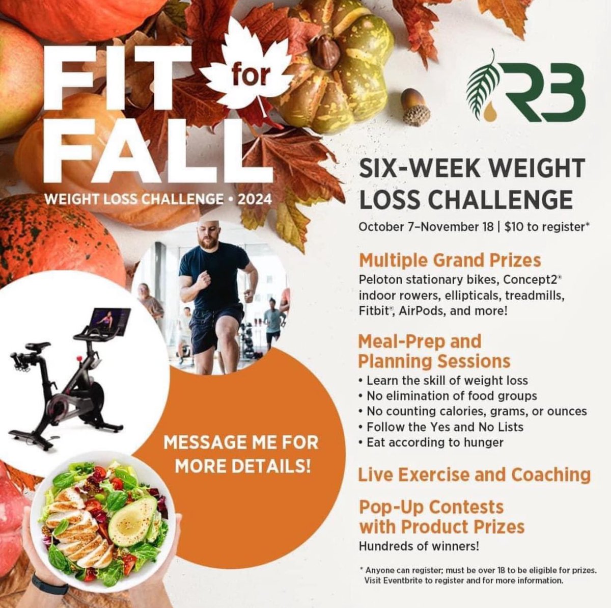 R3dPillPatriot's tweet image. Today is the last day to register for the 6-week #FitForFall challenge that The Wellness Shopping club is hosting. In case you are wondering, you do not have to be a member of the shopping club to participate. 💪🏻 

It’s only $10 to register!

Checkout all the amazing aspects of