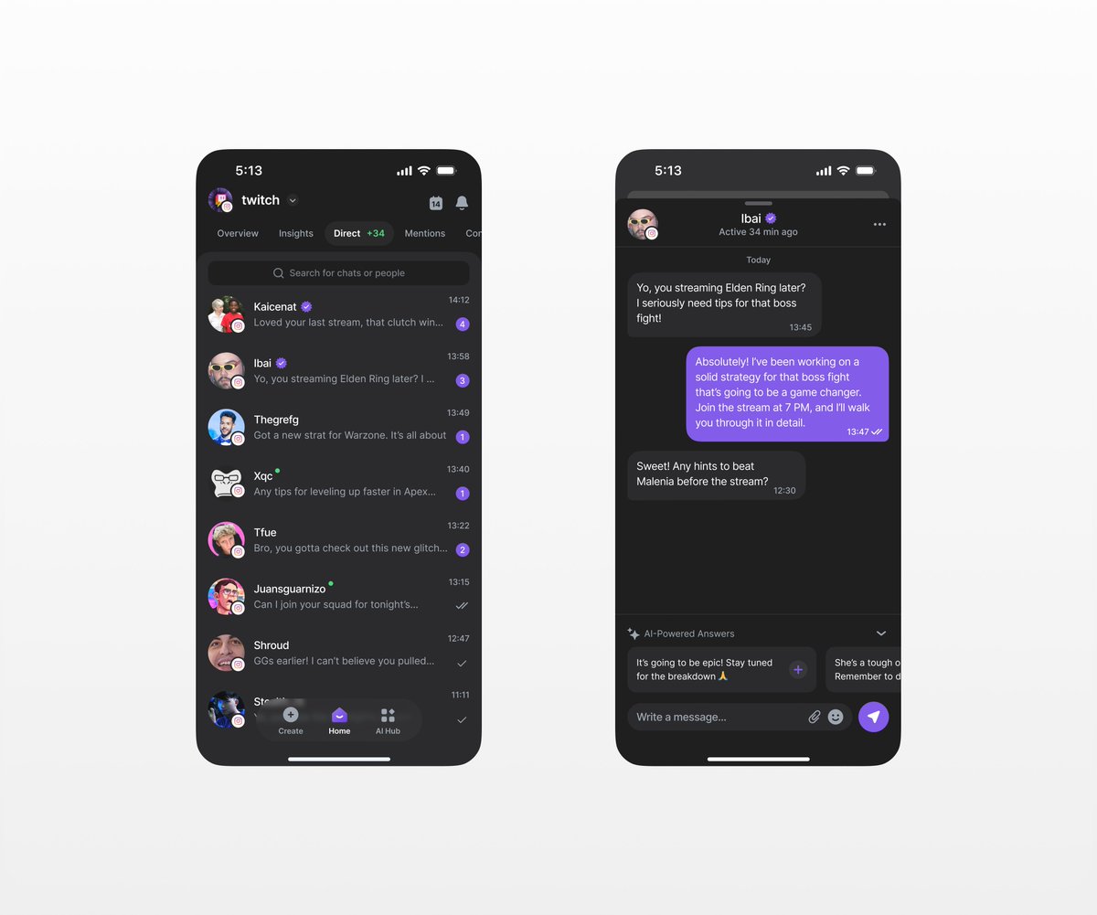keep track of comments, messages, and mentions