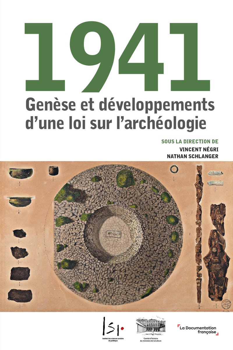 École des chartes | PSL (@ecoledeschartes) on Twitter photo 📚 Nathan Schlanger, professeur à l’<a href="/Ecoledeschartes/">École des chartes | PSL</a>-<a href="/psl_univ/">Université PSL</a>, et Vincent Négri, chercheur HDR à l’<a href="/ISP_Cnrs/">ISP UMR7220</a>, dirigent l’ouvrage «1941. Genèse et développements d'une loi sur l’#archéologie», aux éditions La Documentation française ➡️ lc.cx/Htp0lT
<a href="/viepubliquefr/">Vie-publique.fr</a> 📚 Nathan Schlanger, professeur à l’<a href="/Ecoledeschartes/">École des chartes | PSL</a>-<a href="/psl_univ/">Université PSL</a>, et Vincent Négri, chercheur HDR à l’<a href="/ISP_Cnrs/">ISP UMR7220</a>, dirigent l’ouvrage «1941. Genèse et développements d'une loi sur l’#archéologie», aux éditions La Documentation française ➡️ lc.cx/Htp0lT
<a href="/viepubliquefr/">Vie-publique.fr</a>