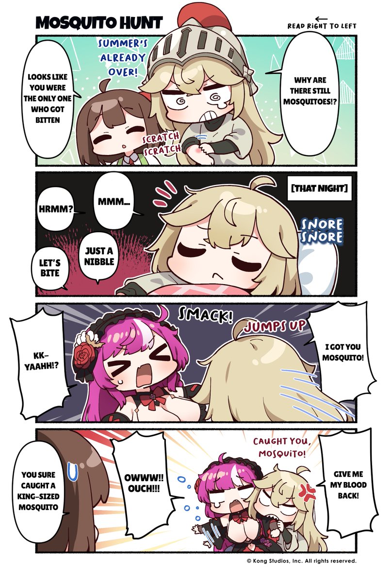 GuardianTalesEN's tweet photo. Karina vibes: "I wasn't going to hurt you! I just needed - well, blood" https://t.co/6fC4b2rMCV