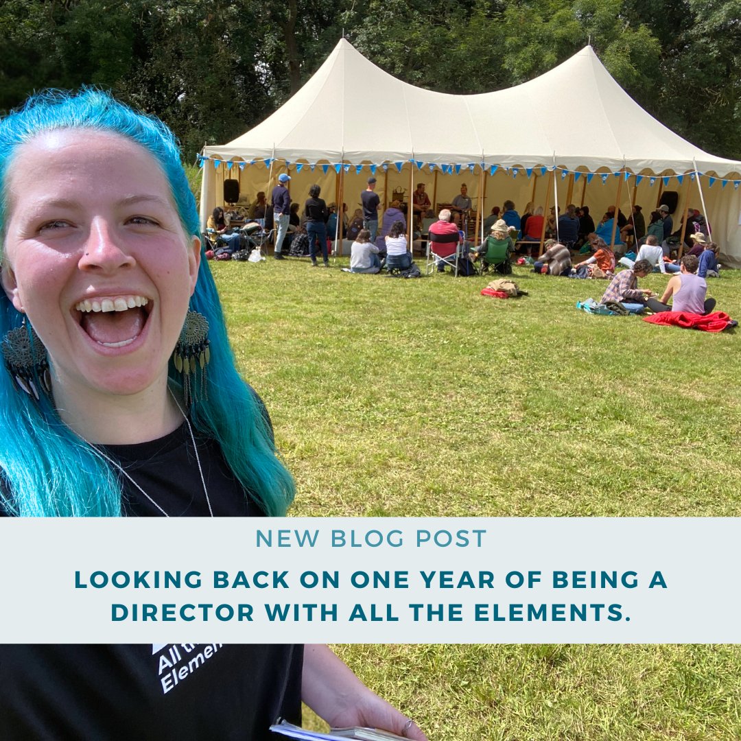 💚 It's been a busy year! 

In our latest blog ATE Communications Director Frankie reflects on what they've learned over the last year and celebrates some of their favourite moments. 

Read the full piece here ⬇️⬇️

alltheelements.co/news/1-year-re…