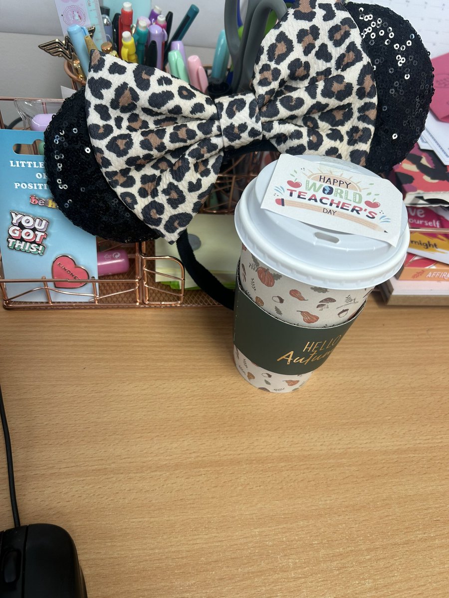 Kerry Dolan (@misskdolan) on Twitter photo What a combo - wear what makes you happy day at school (Disney theme for me) and a lovely treat for World Teacher’s Day from @mrskmcneill <a href="/laurenw14_/">lauren watters</a> and P6M 💙🫶🏻 proud of our school 💙 #AspireBelieveAchieve What a combo - wear what makes you happy day at school (Disney theme for me) and a lovely treat for World Teacher’s Day from @mrskmcneill <a href="/laurenw14_/">lauren watters</a> and P6M 💙🫶🏻 proud of our school 💙 #AspireBelieveAchieve