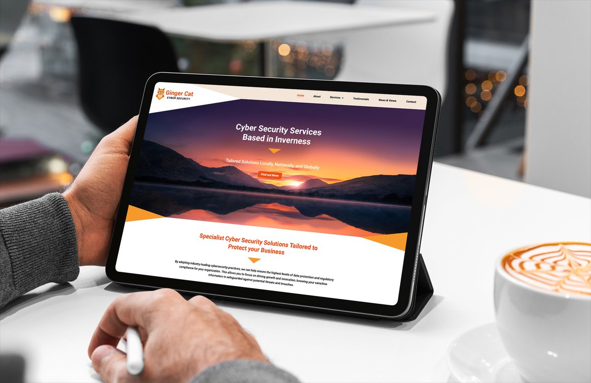 PremDigitalWeb's tweet image. Ginger Cat Cyber Security Website Now Live – Offering Expert-Led Cybersecurity Services Locally and Nationally with Decades of Specialised Experience 👉 gingercat-cyber.com #WebDesignAgency #WebDesign #Branding  #GraphicDesign #WebDesigners Visit premierdigital.net