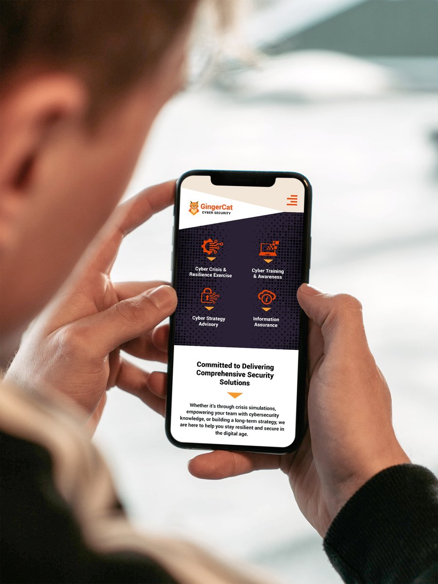 PremDigitalWeb's tweet image. Ginger Cat Cyber Security Website Now Live – Offering Expert-Led Cybersecurity Services Locally and Nationally with Decades of Specialised Experience 👉 gingercat-cyber.com #WebDesignAgency #WebDesign #Branding  #GraphicDesign #WebDesigners Visit premierdigital.net