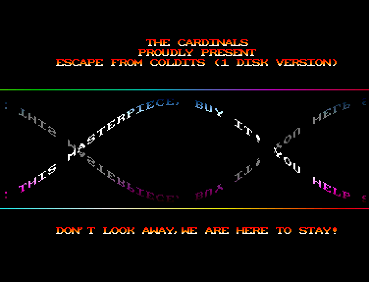 Amiga Cracktro Bot tweet media