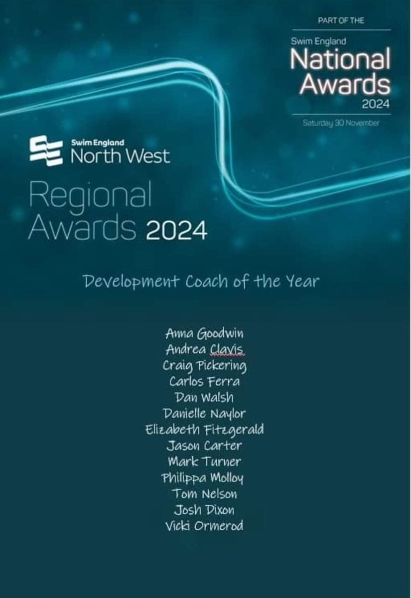 LASWPC's tweet image. Well done to our very own Philippa Molloy for being nominated in this year's Development Coach Of The Year category. She's an awesome coach and all round awesome person and we are so proud that she's has been recognised for the effort and support she puts into our athletes.