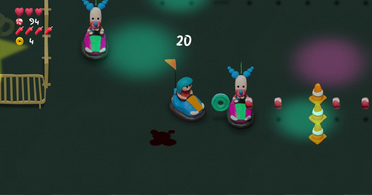 DojoSystem's tweet image. 🎪 ¡Adéntrate en el misterioso mundo de Barraka! 🎡

Acompaña a nuestra heroína en una feria espeluznante llena de rompecabezas, personajes únicos y diversión sin fin: autos chocones, la casa embrujada, whack-a-mole…

¡TODO en CLAYMATION! 🤡

#DojoSystem #Barraka

🔽​WISHLIST​🔽