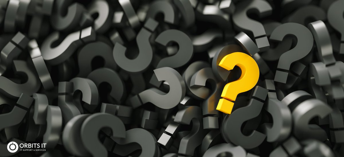 Have a question about our IT Support? Maybe our frequently asked questions page can give you the answer.

orbitsit.co.uk/faqs/

#FAQs #ITSupport