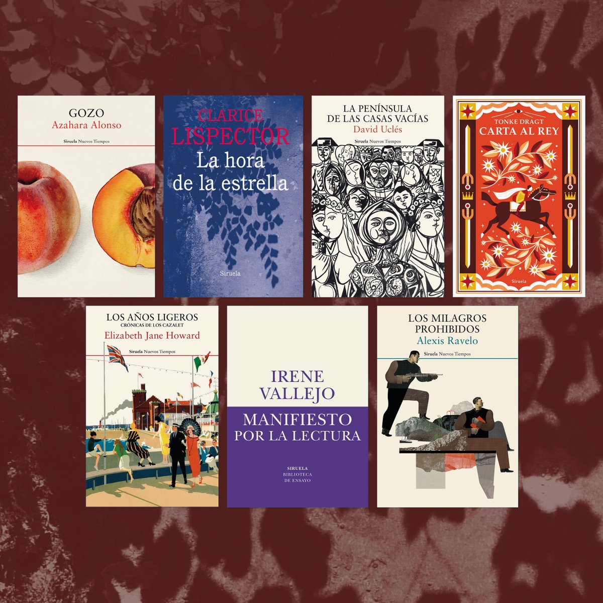 edicionesiruela's tweet image. 📚 Estas son nuestras últimas #reediciones. Son los títulos que habéis elegido para que vuelvan a las estanterías de las librerías.

¡Gracias por vuestro apoyo constante, lectores!

Seguimos 📙📕🏃‍♀️🏃‍♀️