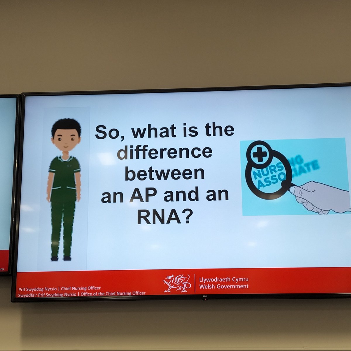 What's the difference between AP ànd RNA? Dr Lyn Middleton clarifies for ABUHB AP's #ABUHBConnectCollaborate
