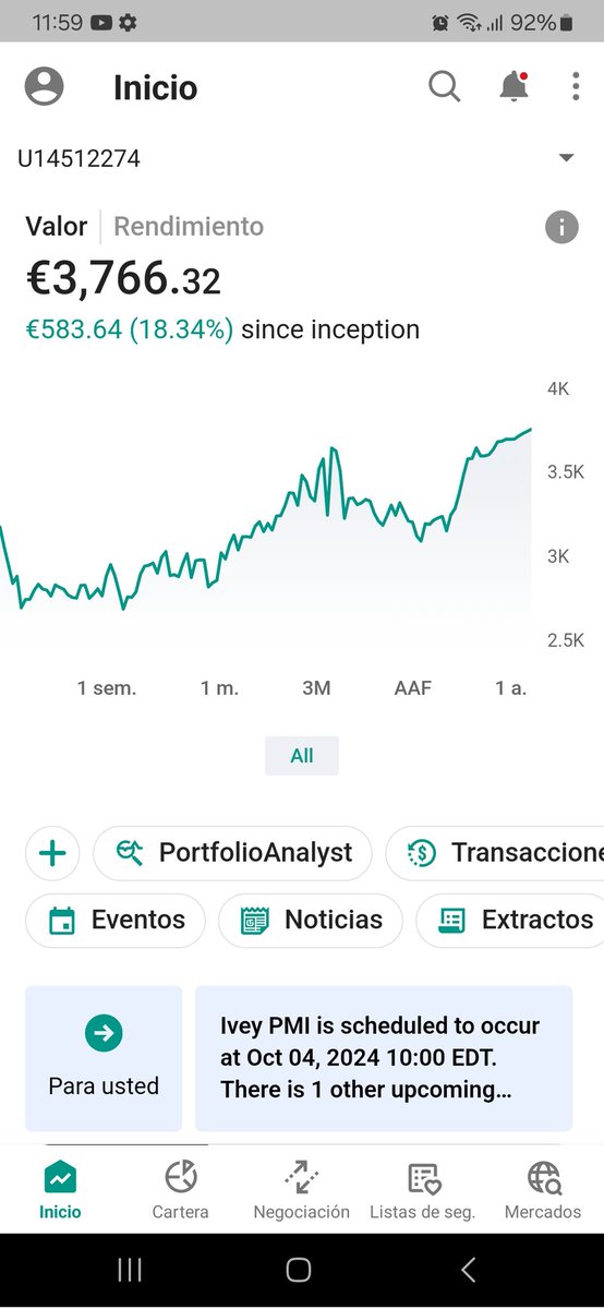 DLeyguarda's tweet image. Llegamos a los 13000 seguidores!!

Como no, haremos sorteo!

Sortearemos un mes en mi comunidad de Discord!

Condiciones: Sígueme, comenta, haz rt y like a este post!

En la comunidad entre otras cosas,  podrás seguir el reto de la cartera 3k. 

Evolución en la foto!