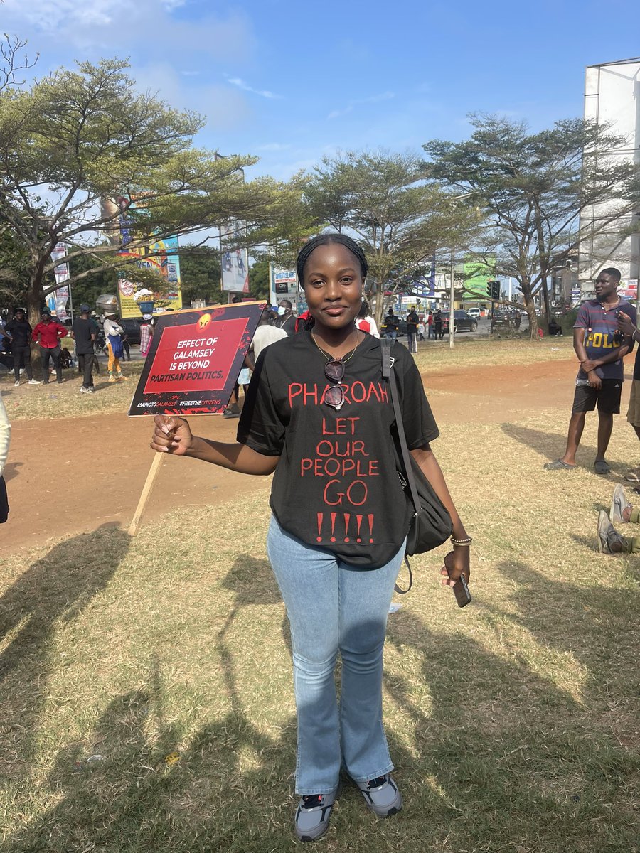 “Pharoah let my people go!!!”

#FreetheCitiznens #EndGalamseyNow