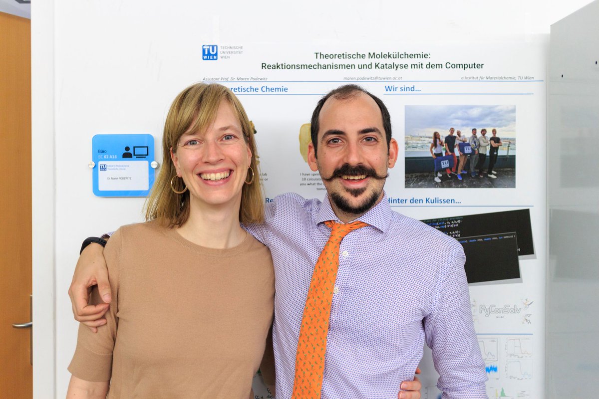 Maren Podewitz (@podewitzlab) on Twitter photo Last month the 1st PhD student graduated from our lab. Big shout out to <a href="/RaduTalmazan/">Talmazan Radu Alexandru</a> for completing his thesis. More exciting results to come! All the best for your start with Chris Chipot. #compchem <a href="/chemistry_tuw/">Faculty of Technical Chemistry, TU Wien</a> <a href="/tu_wien/">TU Wien</a> supported by <a href="/FWF_at/">FWF</a> Last month the 1st PhD student graduated from our lab. Big shout out to <a href="/RaduTalmazan/">Talmazan Radu Alexandru</a> for completing his thesis. More exciting results to come! All the best for your start with Chris Chipot. #compchem <a href="/chemistry_tuw/">Faculty of Technical Chemistry, TU Wien</a> <a href="/tu_wien/">TU Wien</a> supported by <a href="/FWF_at/">FWF</a>