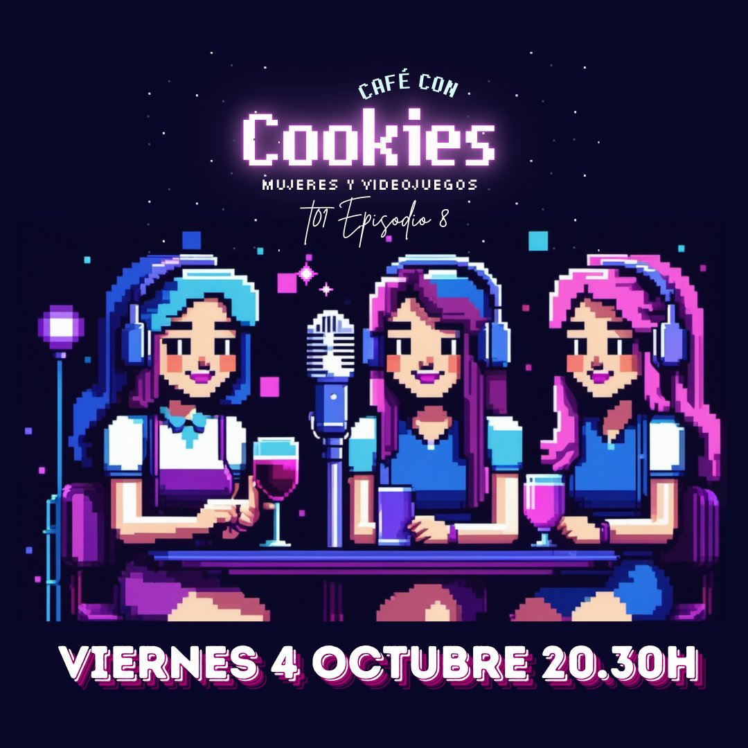 Cafe_conCookies's tweet photo. 🚨 ¡HOY VUELVE a las 20:30h en Cafetito con Cookies! ☕🍪

Las cookies se ponen escalofriantes con un podcast  sobre Halloween, Día de Muertos y videojuegos. 🎃💀 Prepárate para anécdotas y momentos aterradores en nuestros juegos favoritos... ¡sustos y risas aseguradas! 🎮👻 https://t.co/OMvSFTJJ6a