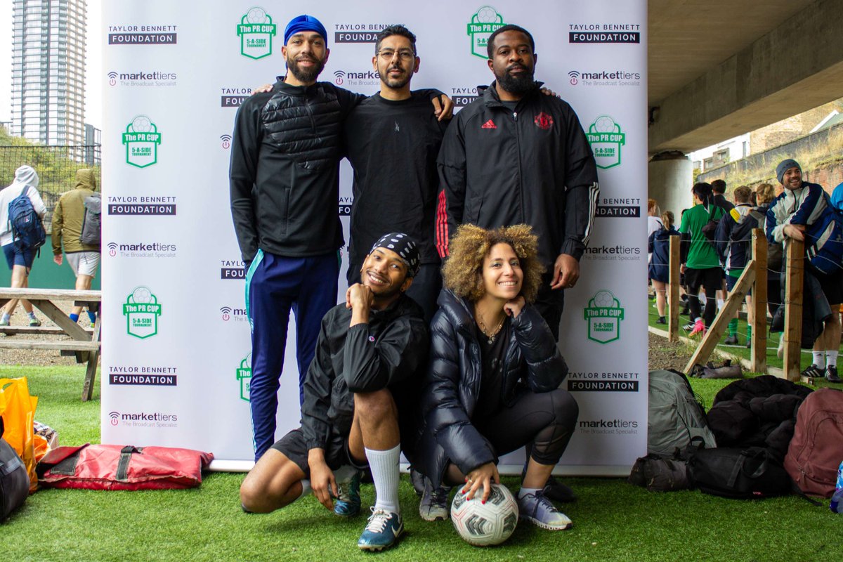 PRCA (@prca_hq) on Twitter photo We had a fantastic time at #PRCup2024!
⚽ Proud to compete and raise funds for the <a href="/TaylorBennett_F/">Taylor Bennett Foundation</a>.
Huge thanks to @Ready10PR and all involved for a successful event! 🙌
Shout-out to our team: Kyrie Abrahams, Souha Khairallah, Gurdip Sandhu, Afam Nwoke and Ikechukwu Mgbenwelu We had a fantastic time at #PRCup2024!
⚽ Proud to compete and raise funds for the <a href="/TaylorBennett_F/">Taylor Bennett Foundation</a>.
Huge thanks to @Ready10PR and all involved for a successful event! 🙌
Shout-out to our team: Kyrie Abrahams, Souha Khairallah, Gurdip Sandhu, Afam Nwoke and Ikechukwu Mgbenwelu