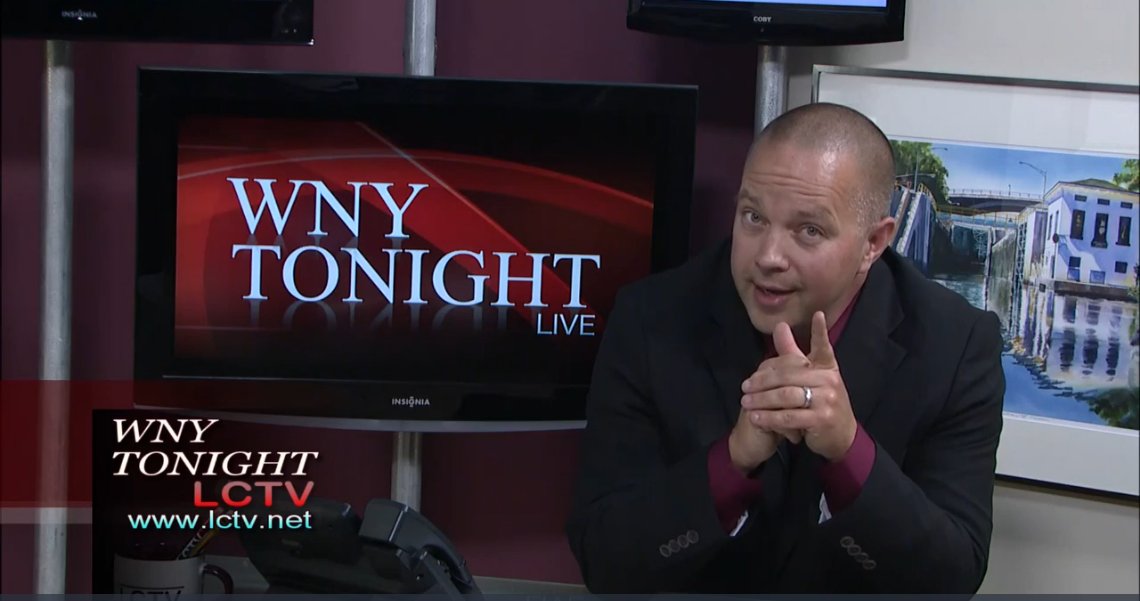 Join me the first Wednesday of every month from 7 to 8 PM on cable channel 1301 in Buffalo/Niagara or watch live (or on demand) at LCTV.net. WNY Tonight features interviews about people, organizations, and places that make WNY a great place to live, work, and play