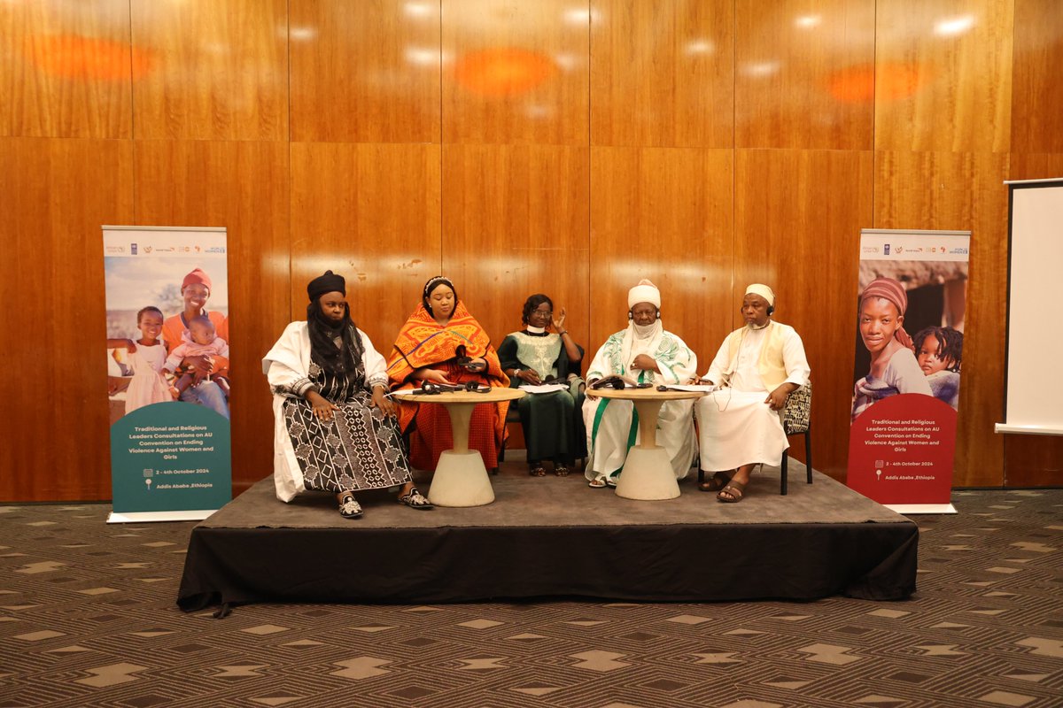 unwomenAU's tweet image. The presentation of the key summary takeaways by some of the executive members of the #COTLA and religious leaders #RoadtoAUCEVAWG #Africanvoices