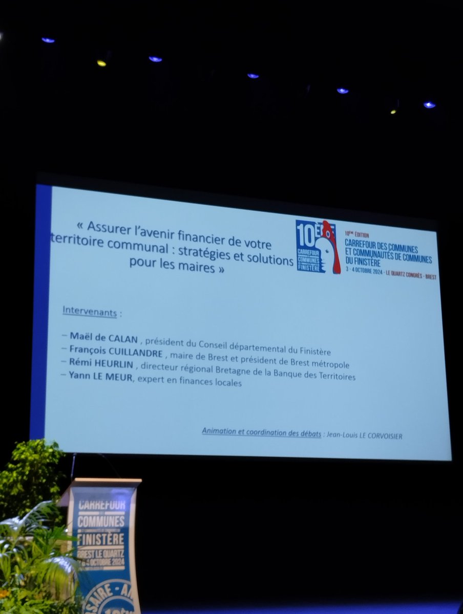 [CCF2024] - Conférence sur les Finances Locales -

Les élus locaux, funambules du quotidien, y compris en termes de lisibilité financière.