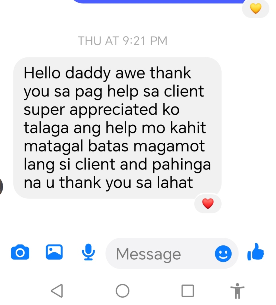 DaddyAwe17's tweet photo. Salamat sa pag TITIwala..... https://t.co/CNU6v3z0hz