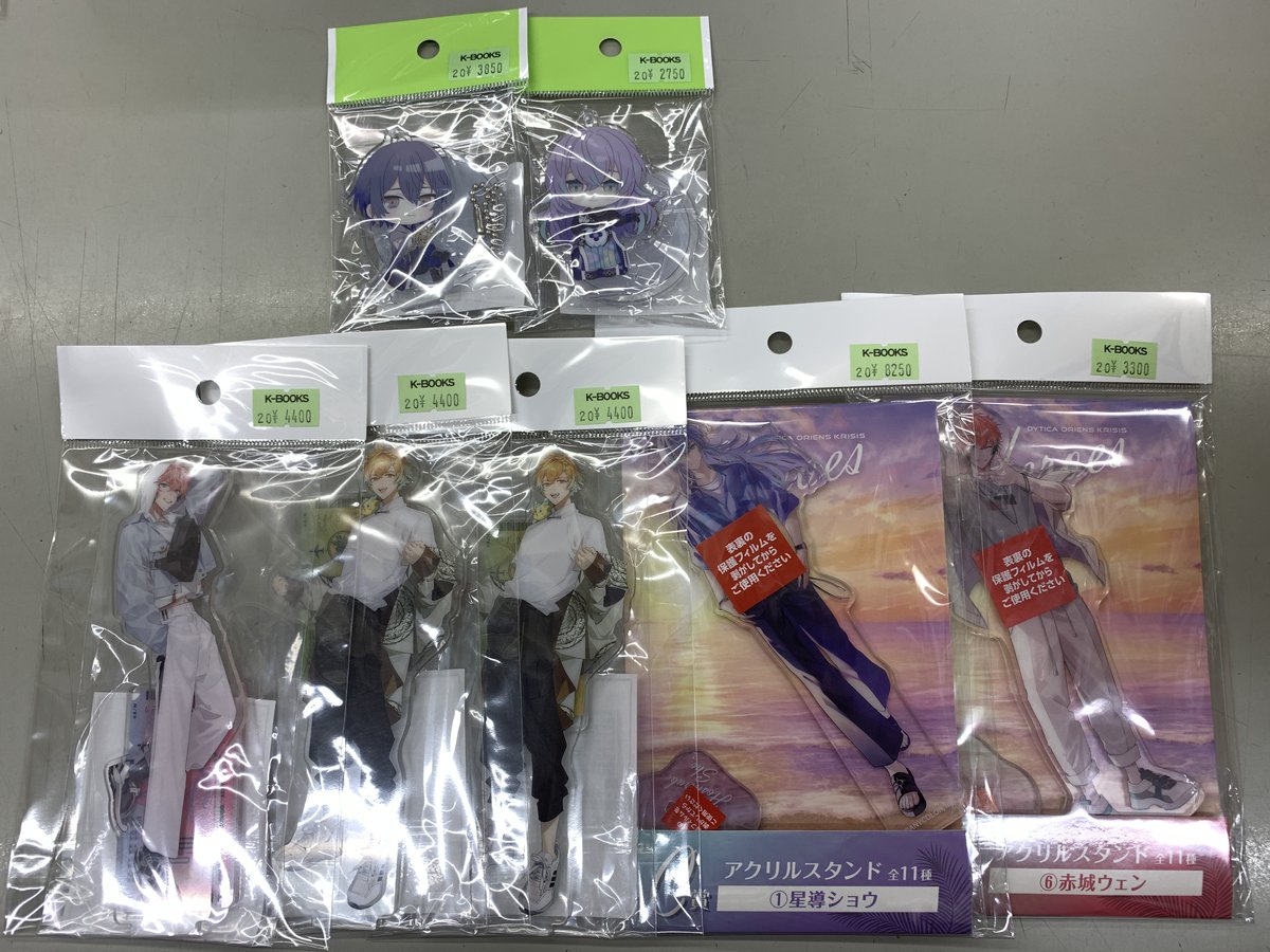 入荷情報】 にじさんじ HEROES 各種アクリルスタンド 【お取り置き/お 