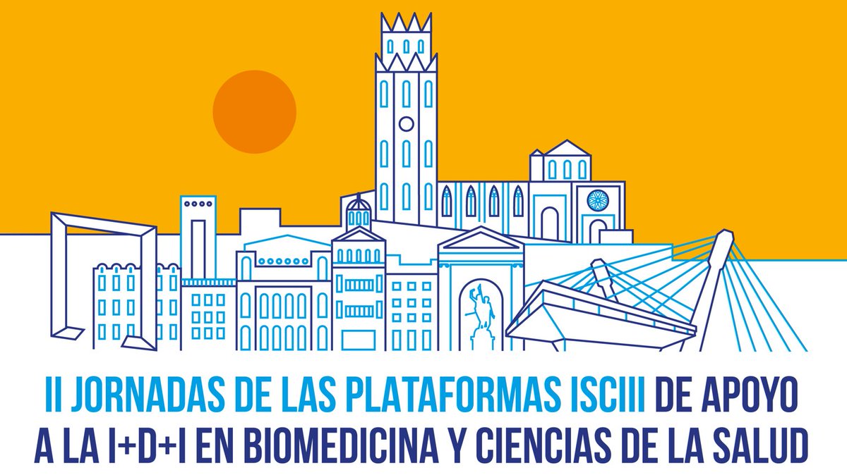 Platform ISCIII Biomodels and Biobanks (@pnbb_isciii) on Twitter photo 📢 ¡Atención! Ampliamos la inscripción para las II Jornadas de las Plataformas <a href="/SaludISCIII/">Instituto de Salud Carlos III (ISCIII)</a> de apoyo a la I+D+i en Biomedicina y Ciencias de la Salud.
📅 28-30/10 - Lleida
✍️ Inscríbete hasta el 11/10: jornadasplataformasisciii.org 📢 ¡Atención! Ampliamos la inscripción para las II Jornadas de las Plataformas <a href="/SaludISCIII/">Instituto de Salud Carlos III (ISCIII)</a> de apoyo a la I+D+i en Biomedicina y Ciencias de la Salud.
📅 28-30/10 - Lleida
✍️ Inscríbete hasta el 11/10: jornadasplataformasisciii.org