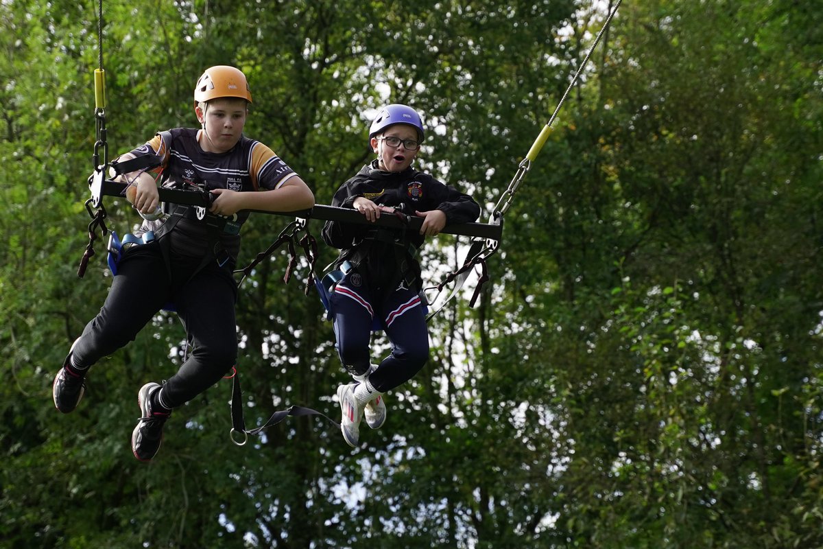 The highlight of every <a href="/RealRobinwood/">Robinwood Activity Centre</a> trip has to be.....GIANT SWING FACES!!