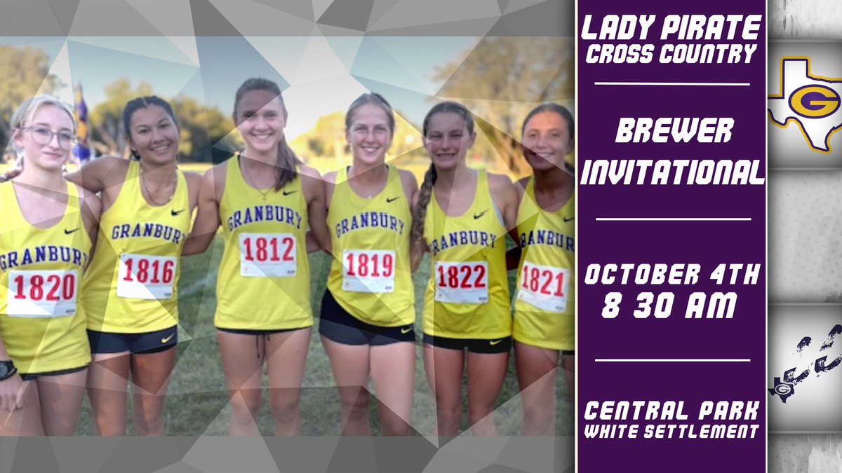 It’s race day!! 1 week until District💜 #piratenation