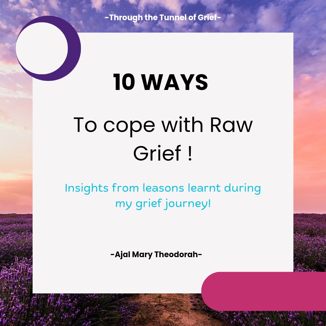 theodorah_a's tweet photo. Grief  has  no clear start or end. It is a complex maze of emotions experienced during &amp; after loss. Everyone's #grief journey is unique &amp;  cope differently. I share Insights on how to Cope with Raw grief on the link: https://t.co/2ka0Fxcrcd
Watch video: https://t.co/fYmH1XlBYT https://t.co/0BuorySXFU