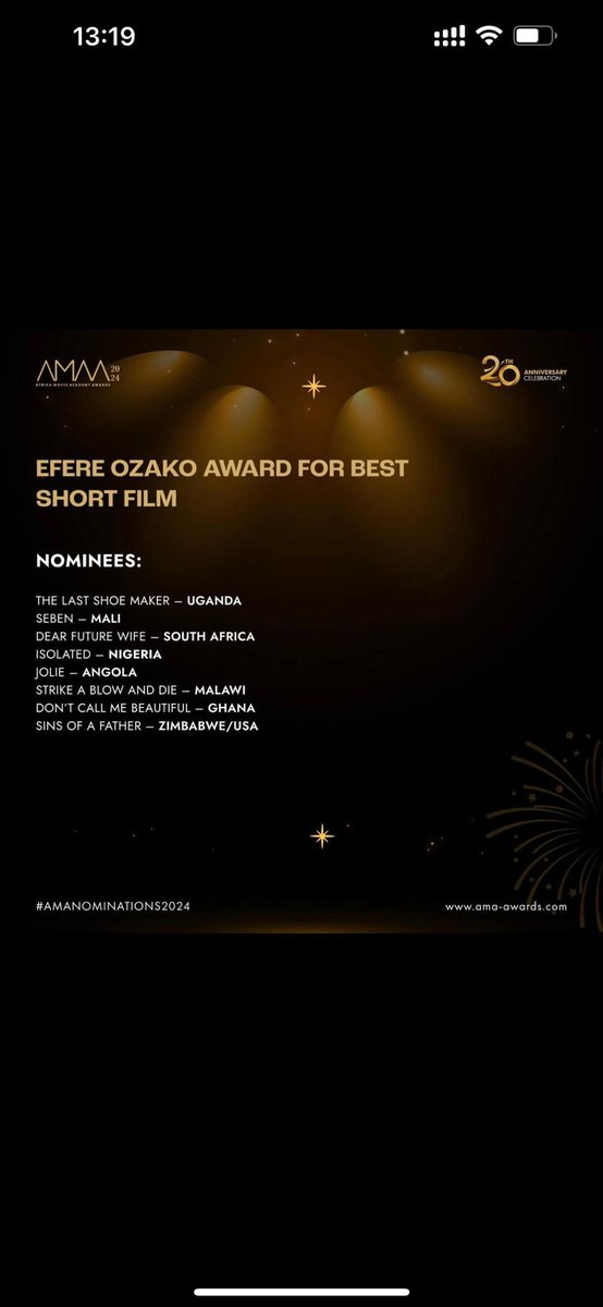 TMZPodcast256's tweet photo. Uganda shines again in @AMAAWARDS 2024. Congs to the Nominees, let's hope for the better.
#Amaawards2024
#makingugfilmsfamous
#tmzpodcast256 #AspiringVisualTalents https://t.co/ebeFWfD9Sh